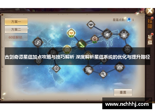 古剑奇谭星蕴加点攻略与技巧解析 深度解析星蕴系统的优化与提升路径